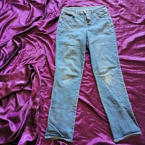 Classic Light Blue Straight-Leg Jeans